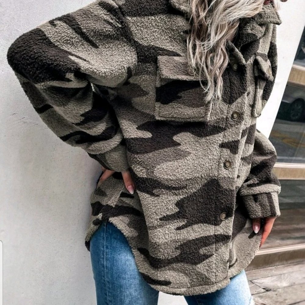 Contemporary Army print Teddy Shacket - Picture 3 of 6
